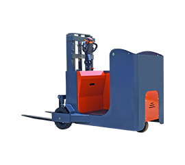 24V 1.2噸電轉(zhuǎn)向站架式堆垛車